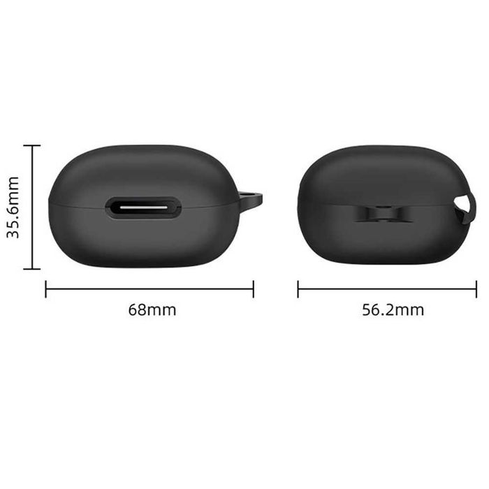 Чехол силиконовый на наушники Anker Soundcore P40i + карабин