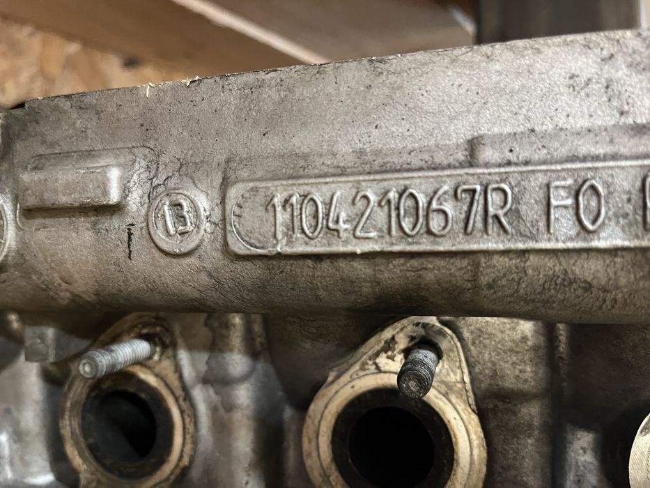 ГБЦ(головка блока циліндрів)1.5dci,e5 110421067r меган,сценік,кенго