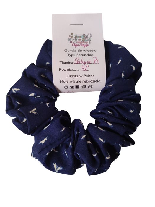 Scrunchie do włosów rozm L Greys