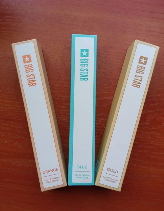 Perfumy BIG STAR 3 szt.
