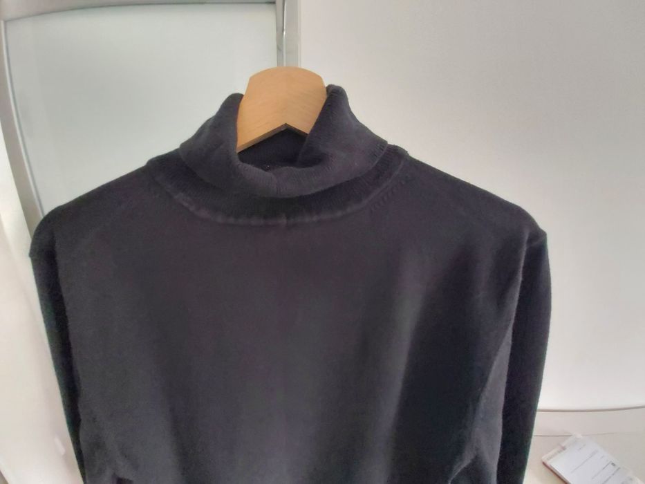 Czarny męski golf Jake's rozm. XL