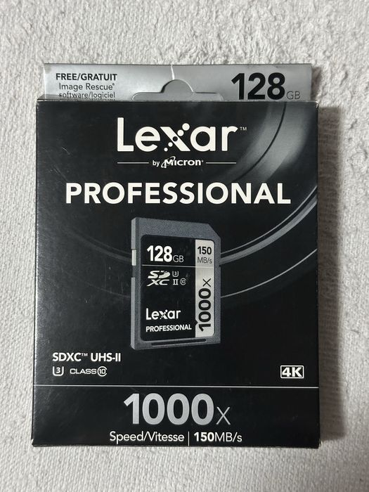 Cartão SDHC UHS-II Lexar Professional 128 GB