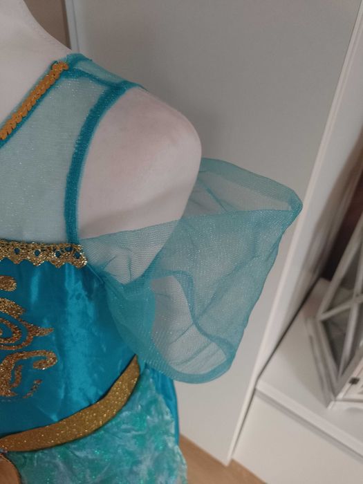 NOWY strój karnawałowy JASMINA DŻASMINA kostium przebranie 122/140 2