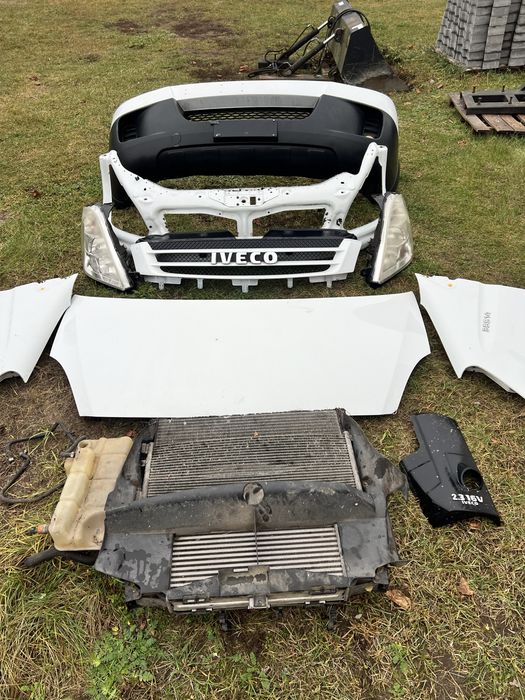 Iveco kompletny przód z chłodnicami
