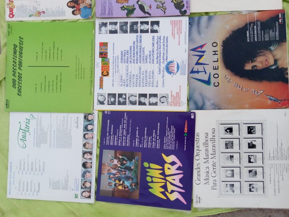 12 discos incluindo Lena coelho