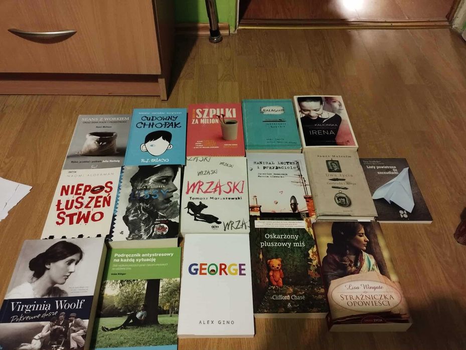 Kryminały, romanse, poezja różne za 5 zl