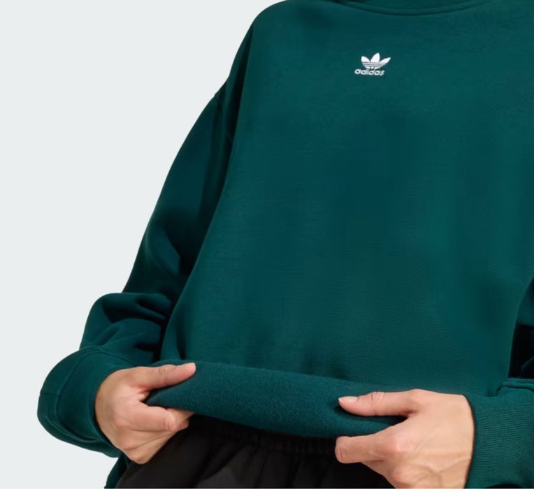 Мужская кофта свитшот на флисе Adidas originals