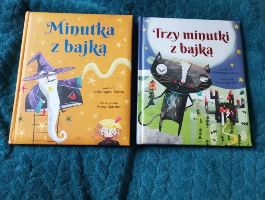 Książka Minutka z bajką i Trzy minutki z bajką