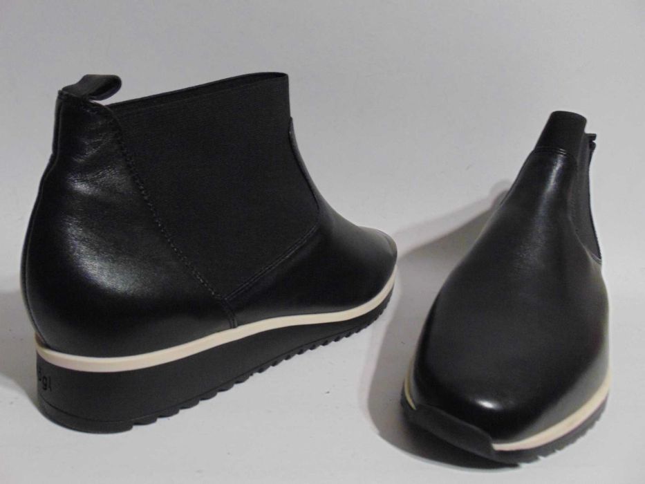 Hogl - botki nieocieplane skóra naturalna jak nowe 8/42/27 cm