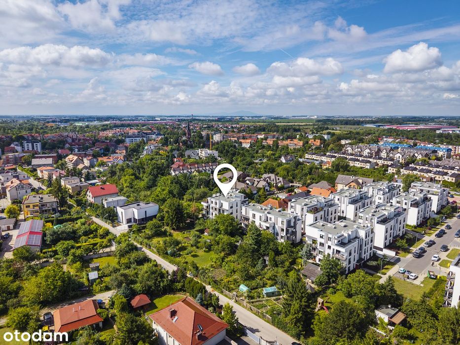 3 pokoje z ogrodem 42 m² | kameralny budynek | Klecina