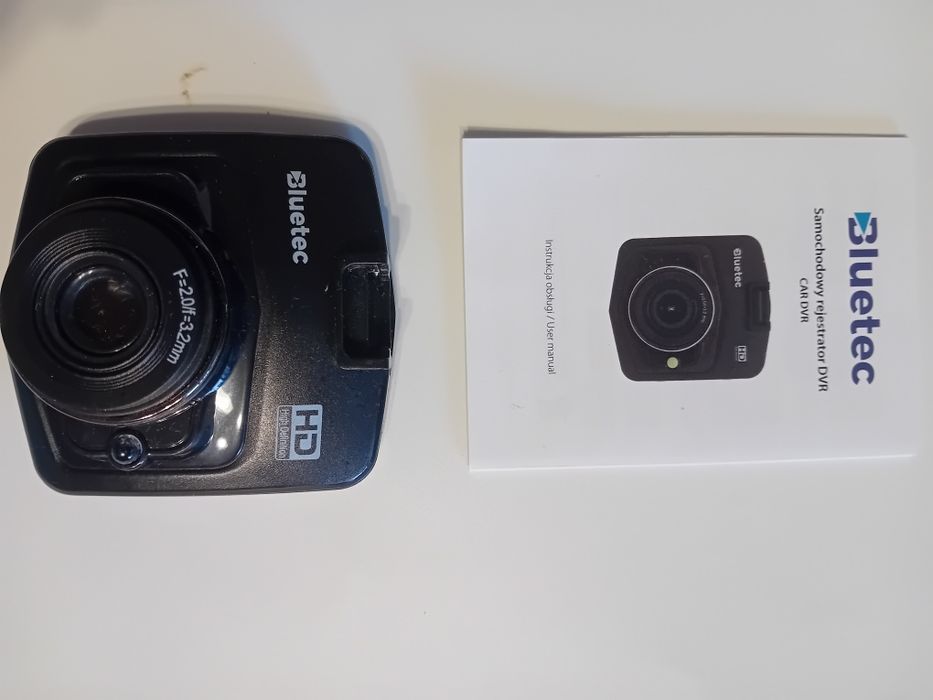 Wideorejestrator Bluetec + karta pamięci Samsung