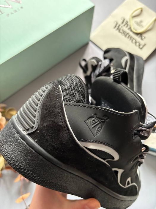 ‼️РОЗПРОДАЖ‼️ Lanvin Curb / Ланвін Крабс Black Grey