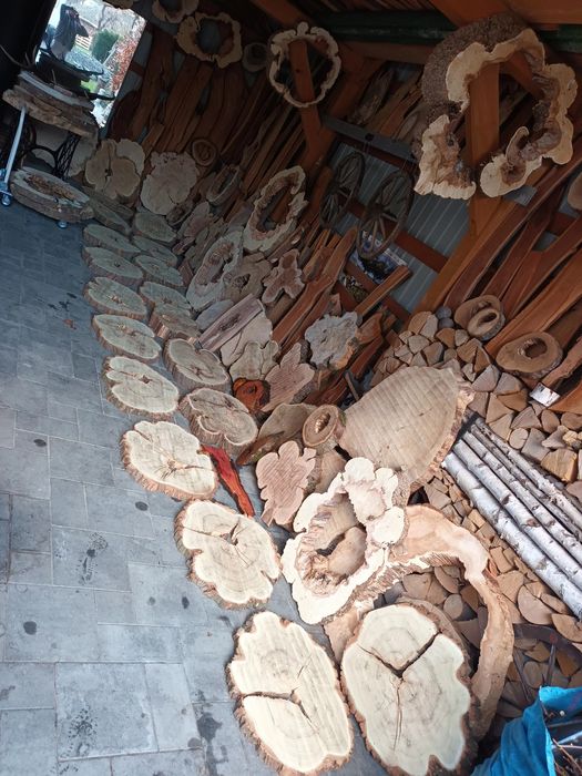 Naturalne plastry drzewa plaster krążek drewno suszone krążki drzewo