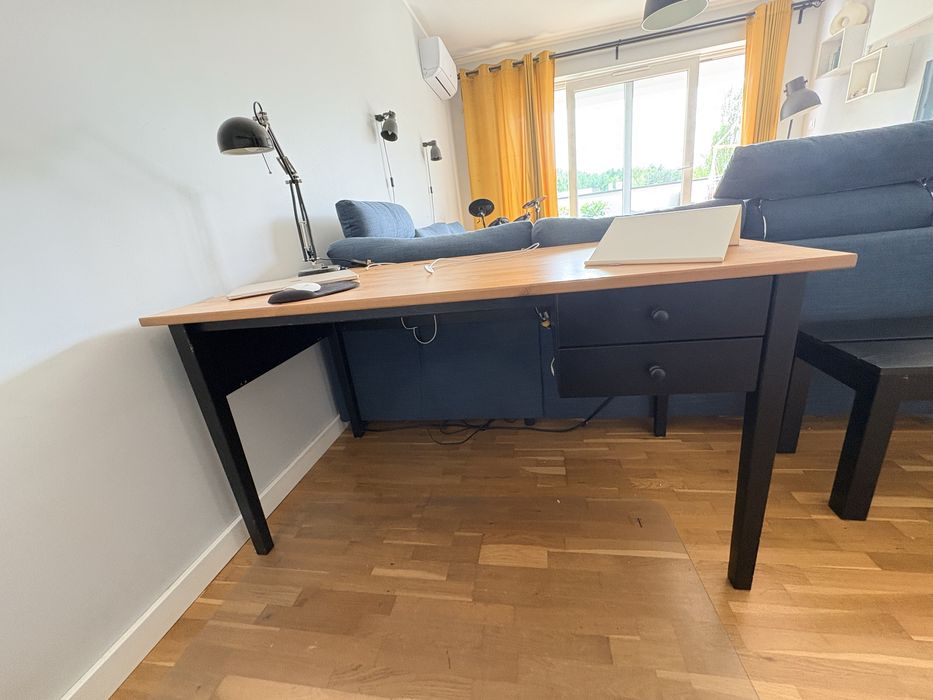 Biurko drewniane arkenstorp