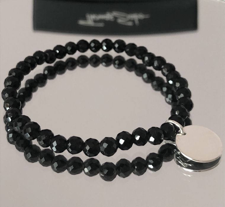 Знижка!! Браслет шарм Thomas Sabo, cрібло, обсидіант