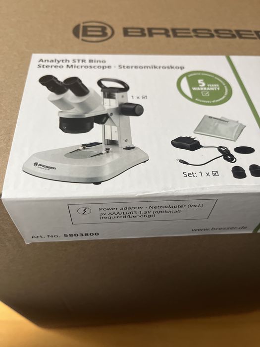 Mikroskop stereoskopowy ANALYTH STR TRINO 10x-40x