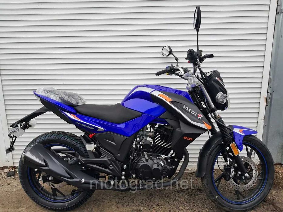 Мотоцикл дорожній Spark 200R синій