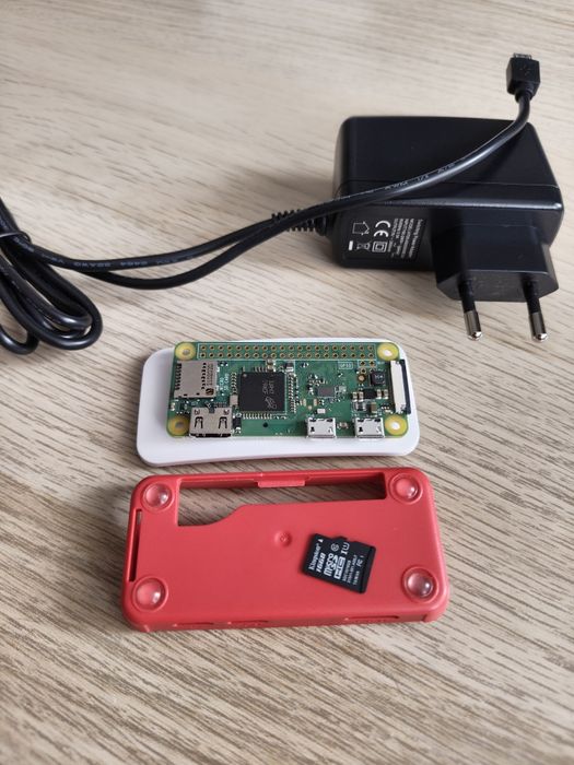 Raspberry Pi Zero W obudowa zasilacz karta sd kingston 16GB