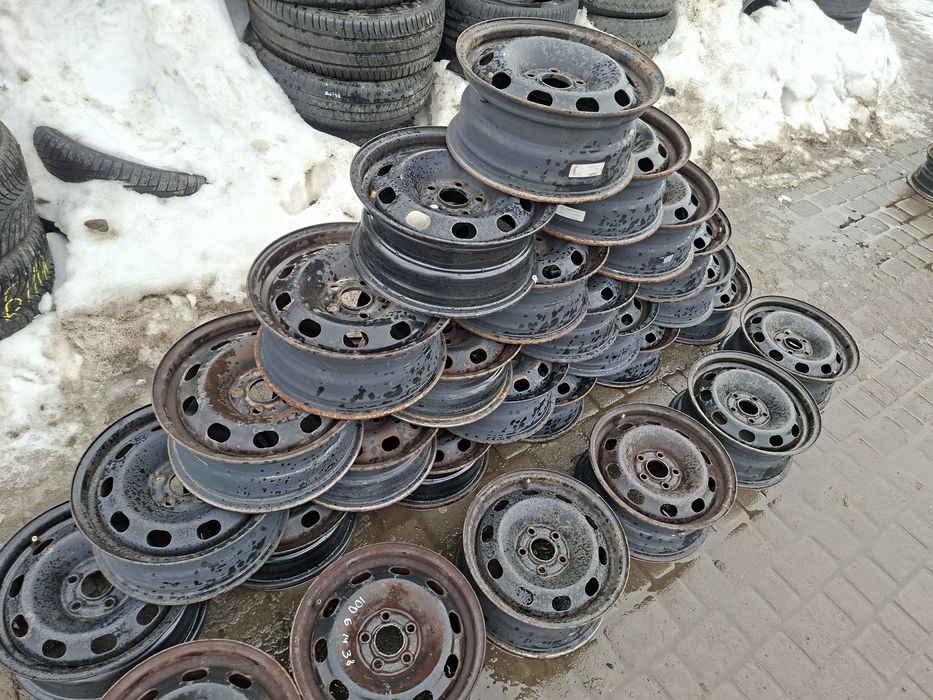 Диски металеві Шкода Фабія 5/100 R14 5J ET37-5/100 14 6J ET38.