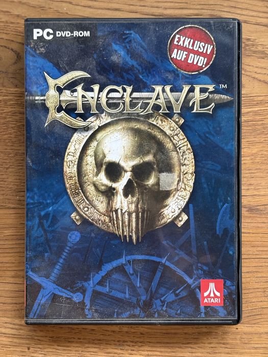 Enclave PC DVD 2003 – oryginalne wydanie Atari, niemieckie
