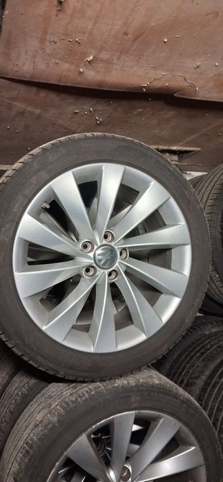 Alufelgi 5x112 VW Interlagos opony Kleber 235/45/18 23r.