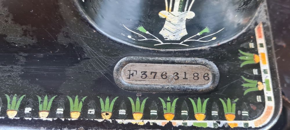 Stara maszyna Singer z 1913 roku