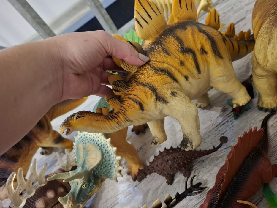 Kolekcja dinozaurów. Ponad 60 szt.