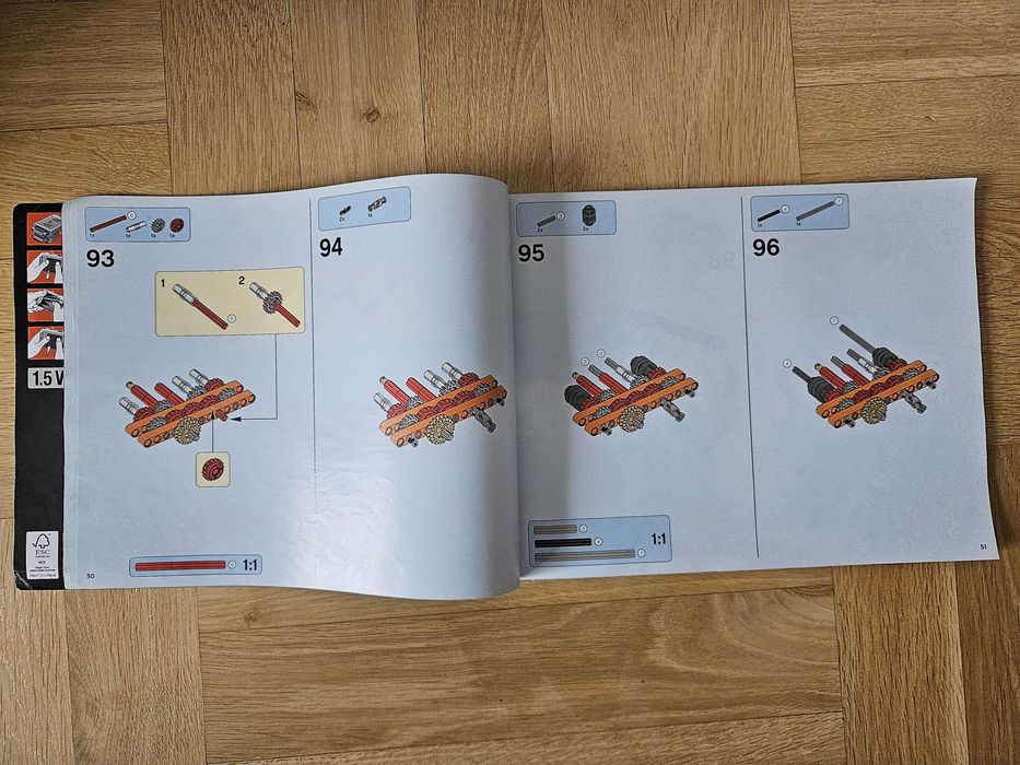 Lego Technic 42052 Śmigłowiec towarowy