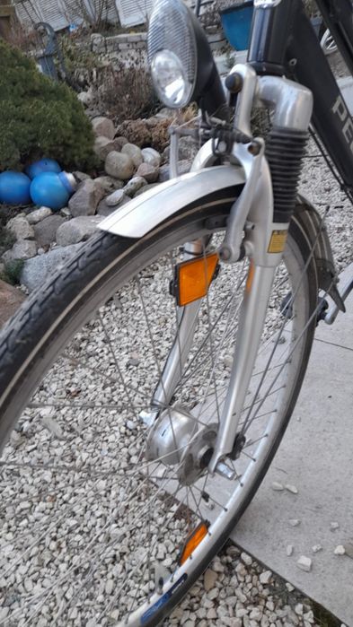 Rower miejski czarny