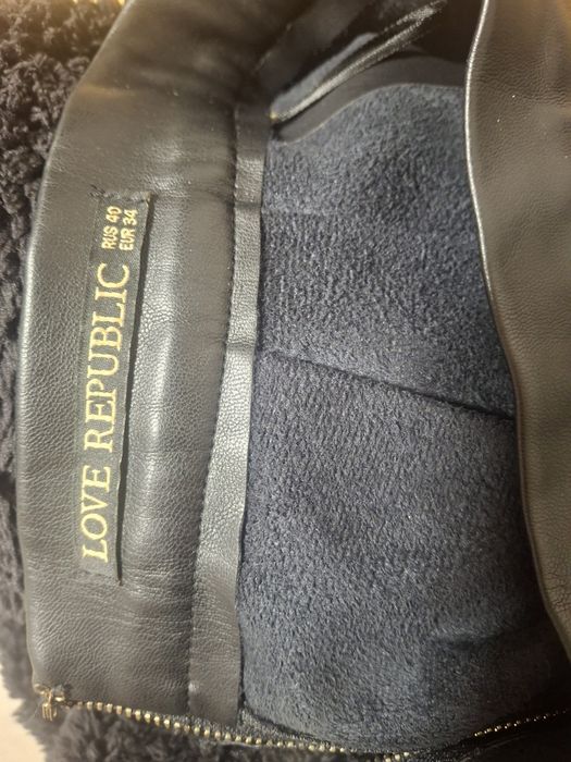 Спідниця шкіряна Love Republic нова 34 розмір