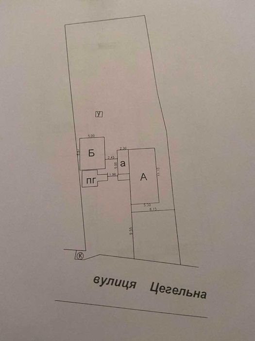 Продаж 2 кімнатного будинку в Брусилові, вул. Цегельна.