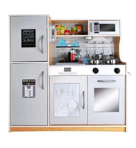 Дитяча кухня дерев'яна ВЕЛИКА для дітей дитяча ігрова кухня +аксесуари