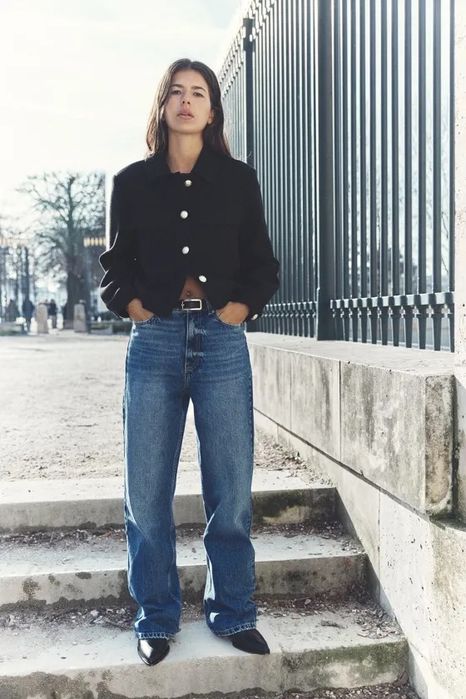 Шерстяний жакет Zara розмір L куртка шерсть