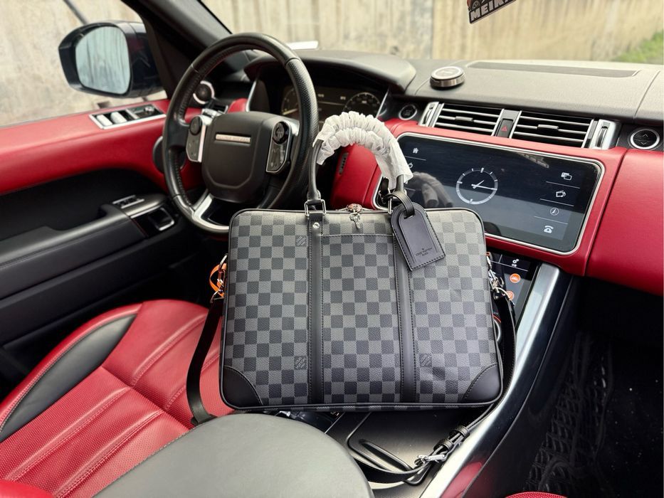 Мужская сумка для документов louis vuitton сумка для ноутбука деловая