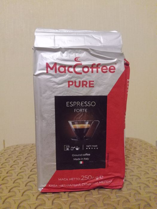 Кофе MacCoffee PURE Espresso Forte 250гр
