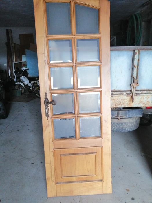 Porta de madeira carvalho