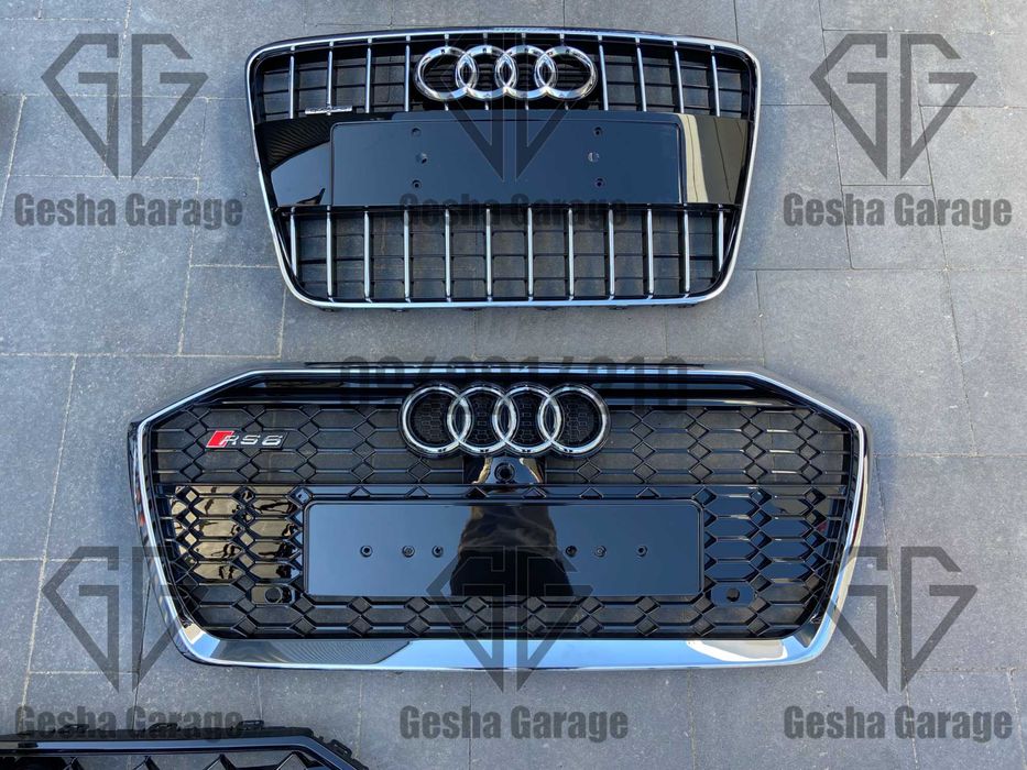 ІДЕАЛЬНІ Решітки радіатора рештка решотка радиатора audi ауди ауді