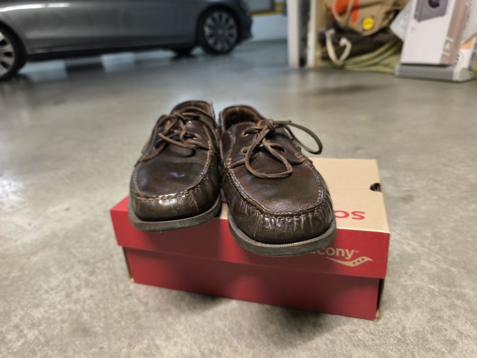 Mocasines sapatos de vela pele natural Alex n 44
N 44-44.5
Marca Alex