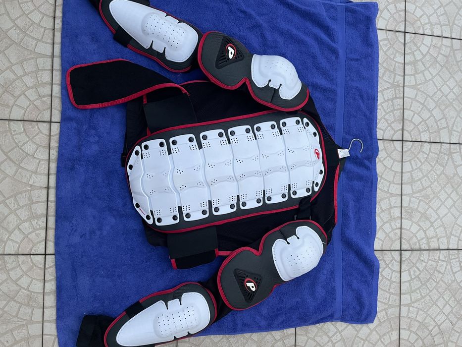 Colete casaco proteção polisport armadura