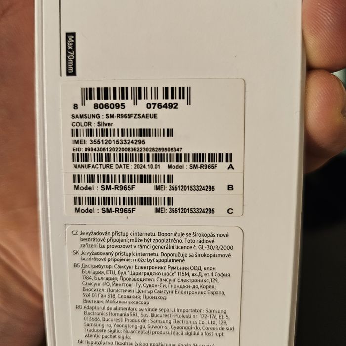 Samsung SM-R965F Galaxy Watch Classic 47mm LTE