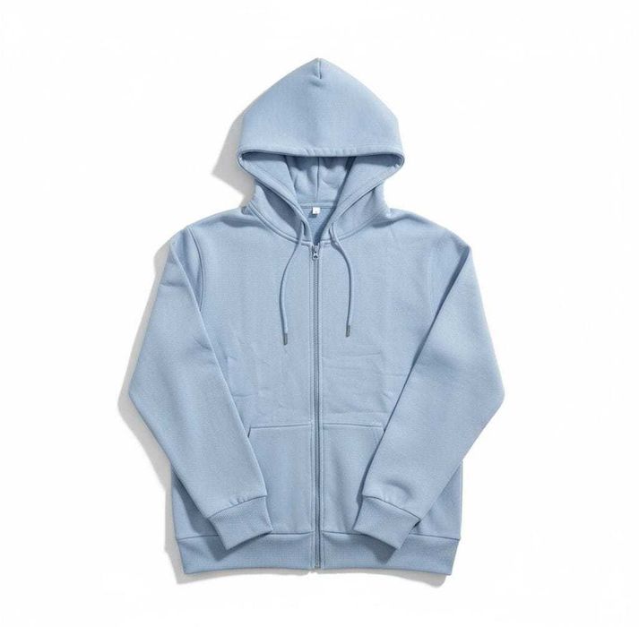 Bluza typu kapturek z suwakiem, bawełna 100% (wzór unisex) ( S )