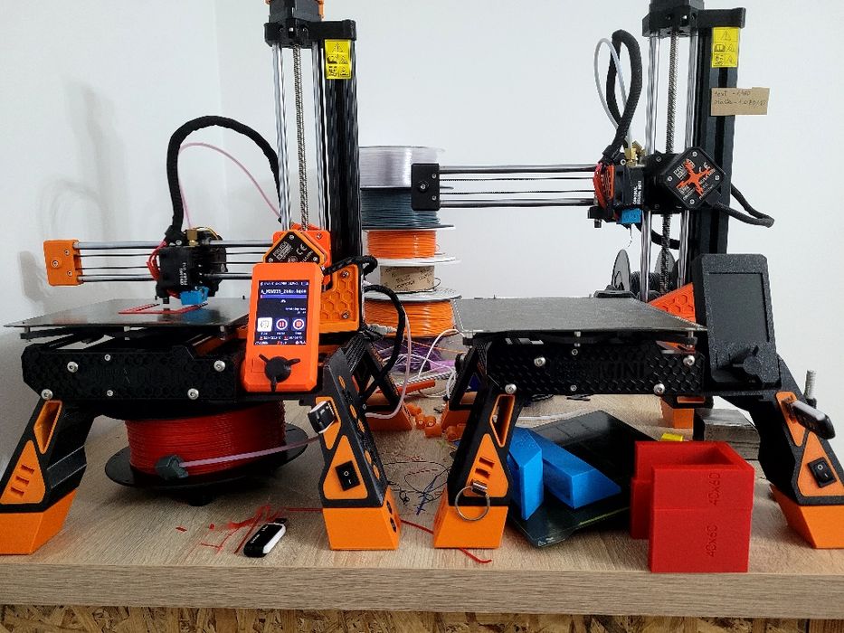 2x Prusa min po upgrade