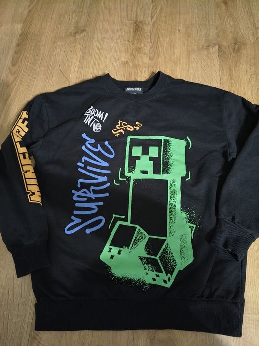 Bluza Minecraft czarna