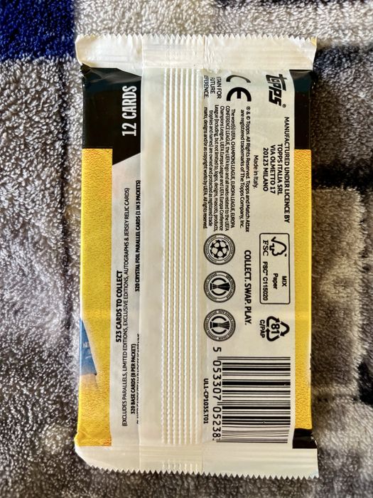 Saszetki Topps Match Attax Champions League 2021/22