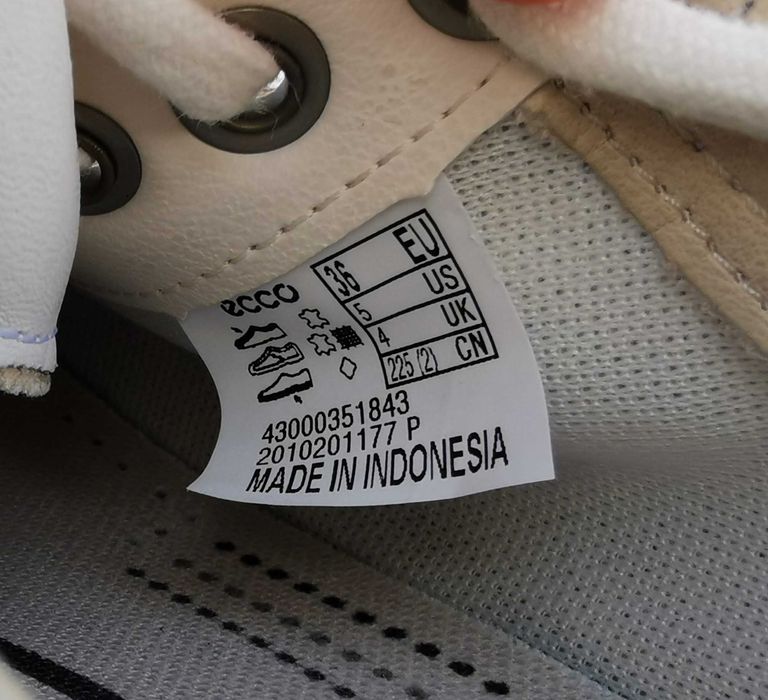 Шкіряні кеди кросівки мокасини Ecco Soft 7 Оригінал