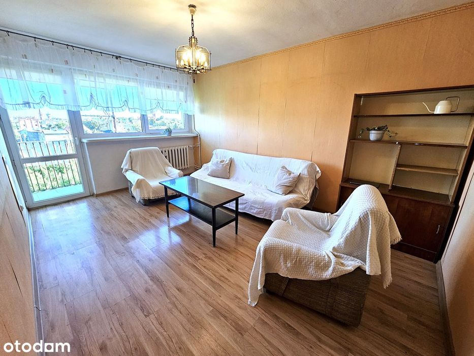 3 pokoje z balkonem i widokiem na zieleń | 48 m²