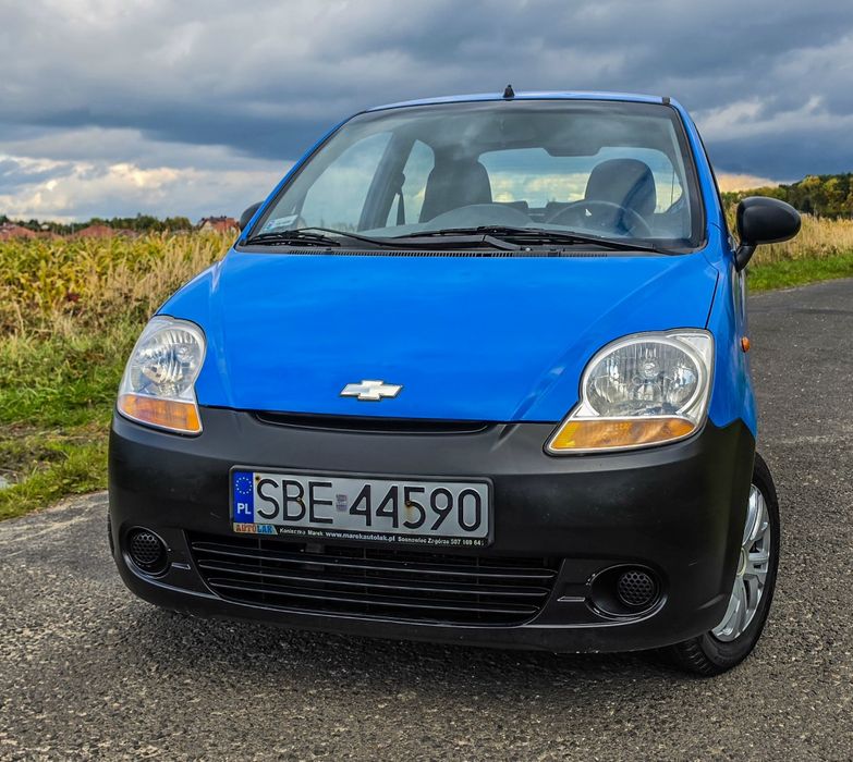 Chevrolet Spark 0.8 52km 2007r 115 tyś km krajówka zero rdzy zadbane auto