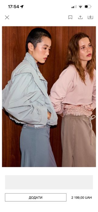 Вітрівка куртка zara