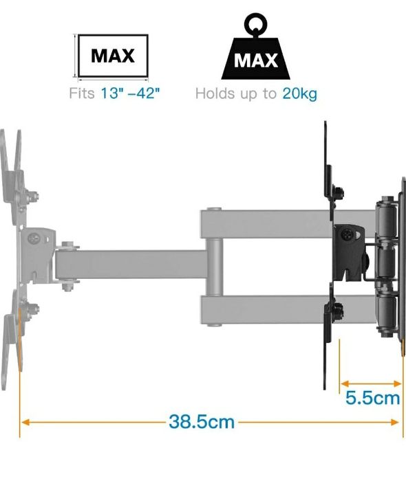 Uchwyt stojak do telewizora 13-42"Perlesmith