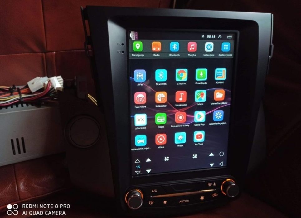 Radio android 10 cali kamera toyota RAV4 08-15 nowe